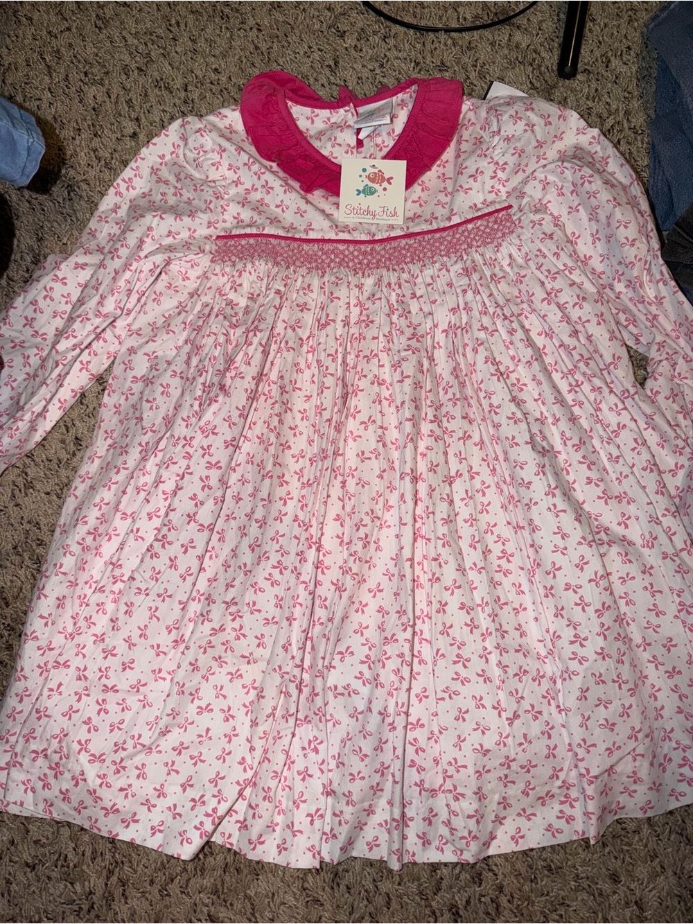 Stitchy fish boutique dress